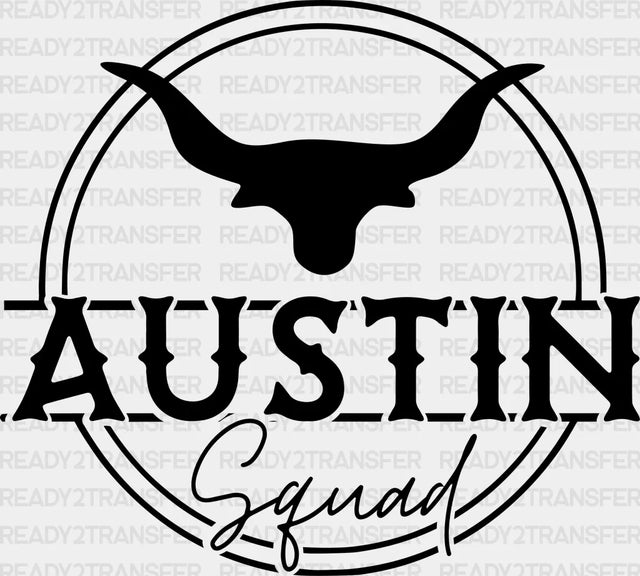 Austin Squad Dtf Transfer