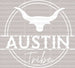 AUSTIN Tribe DTF Transfer ready2transfer White