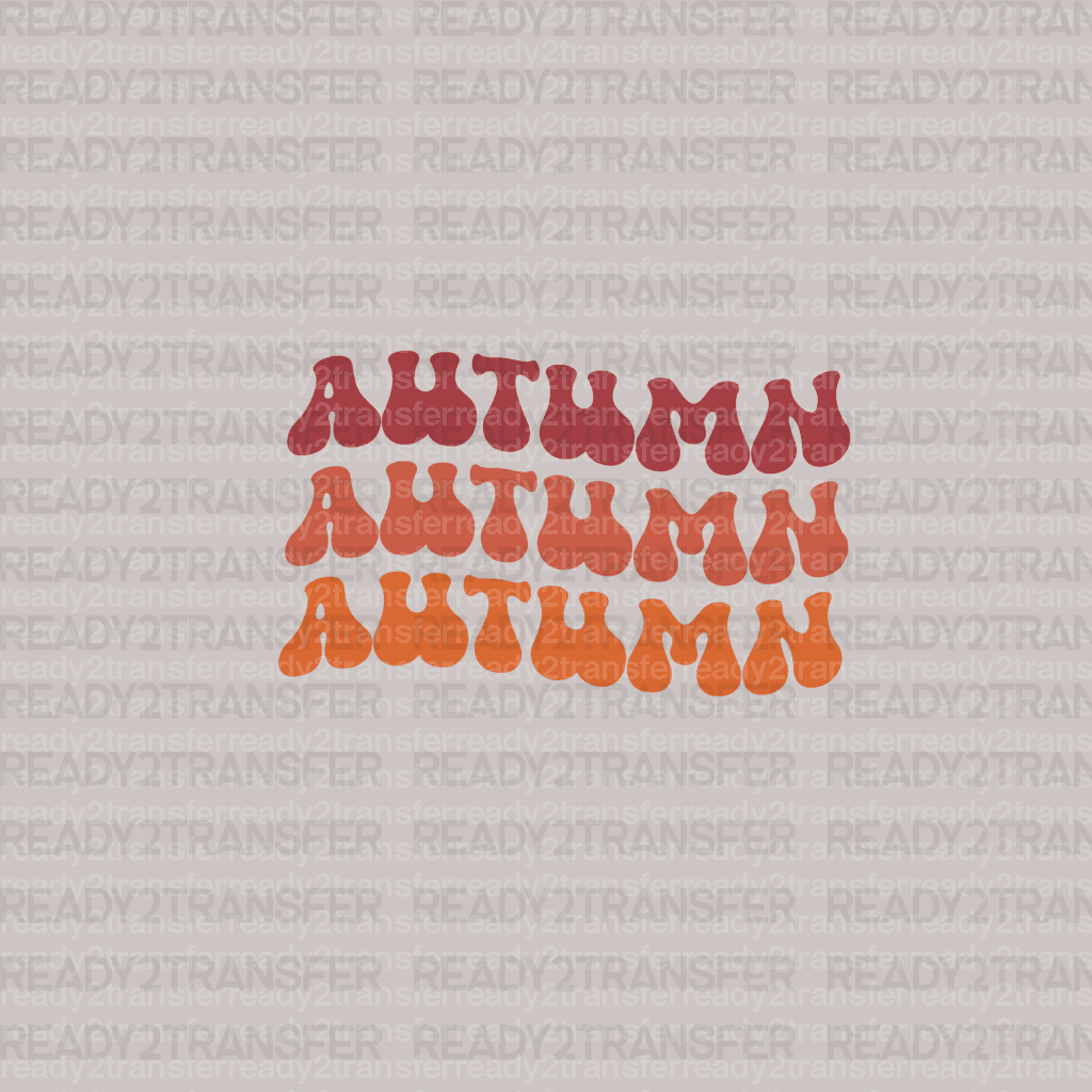 Autumn Autumn DTF Transfer - ready2transfer