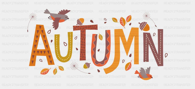 Autumn - Seasons Cup Wrap UV Sticker Permanent UV DTF Decal