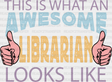 Awesome Librarian Design - Dtf Heat Transfer