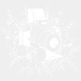 B&W Camera with Flowers - Photography DTF Transfers - Adult Unisex - S & M (10’’) / Light Color Design (See Imaging)