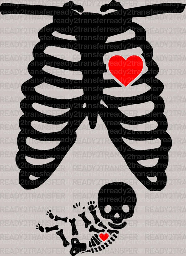 Baby Skeleton DTF Transfer