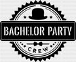 Bachelor Party Crew Hat B&W Design - Dtf Transfer Adult Unisex S & M (10’’) / Dark Color (See