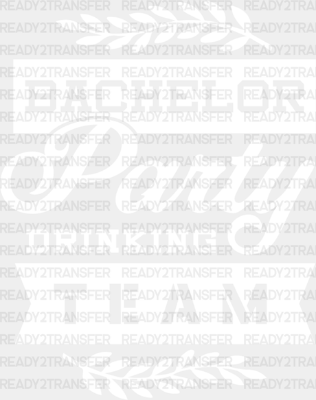 Bachelor Party Drinking Team Leaf Design - Iron On Dtf Transfer Adult Unisex S & M (10’’) /