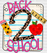 Back 2 School Design - To Dtf Heat Transfer