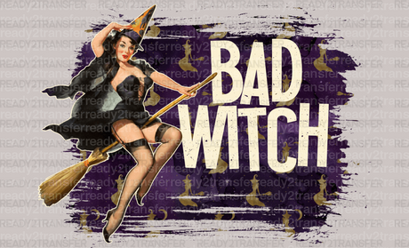 BAD WITCH DTF Transfer - ready2transfer