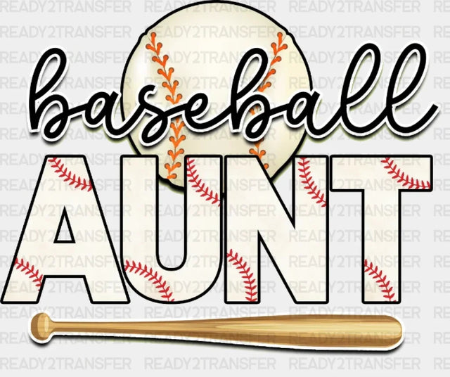 Baseball Aunt Dtf Transfer