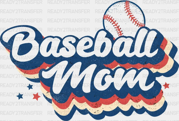 BASEBALL MOM SOLO DTF Transfer