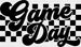 Basic Gameday Design - Gameday DTF Heat Transfer ready2transfer Black