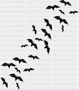 Bats Flying - Halloween DTF Transfer