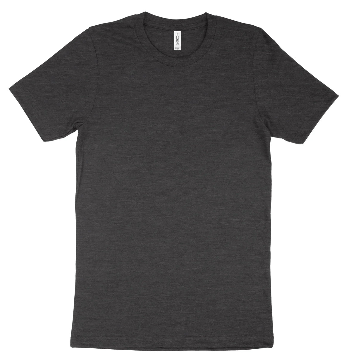 Dark grey Bella Canvas Adult T-Shirt 3001 mockup
