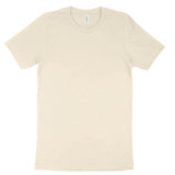 Cream colored Bella Canvas 3001 adult t-shirt for custom printing