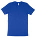 Royal blue Bella Canvas Adult T-Shirt 3001 blank apparel for custom DTF transfers.