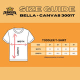 Custom Bella + Canvas Toddler T-Shirt 3001T