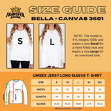 Custom Bella + Canvas Adult Long Sleeve T-Shirt 3501