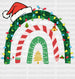 Be Merry Be Jolly Christmas DTF Transfer ready2transfer White