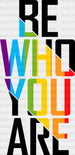 Be Who You Are Pride Month DTF Transfer ready2transfer Black