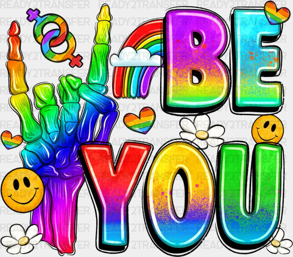 Be You Pride Month DTF Transfer