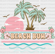 Beach Bum Palms - Summer Dtf Heat Transfer