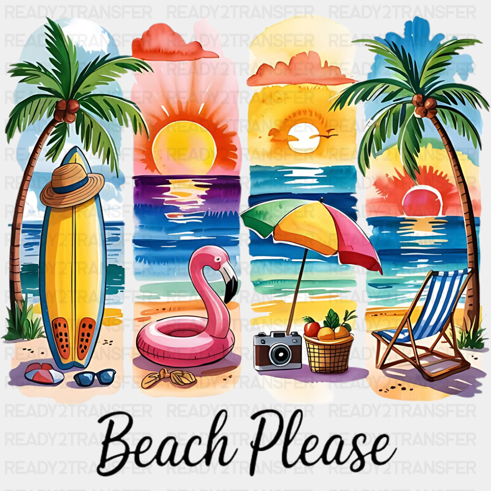 Beach Please - Family Trip DTF Transfers ready2transfer