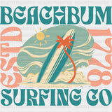 Beachbum, Surfing Go - Surfing DTF Transfers ready2transfer