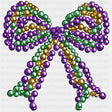 Beads Ribbon - Mardi Gras DTF Transfers ready2transfer