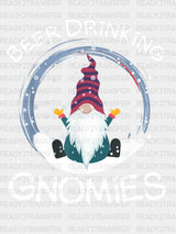 Beer Drinking Gnomies Dtf Transfer