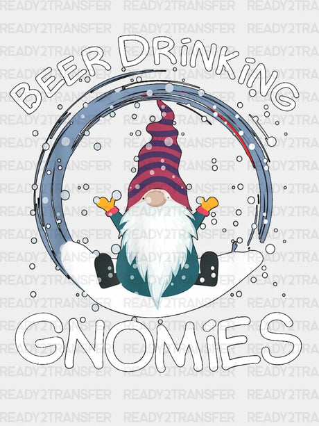 Beer Drinking Gnomies Dtf Transfer