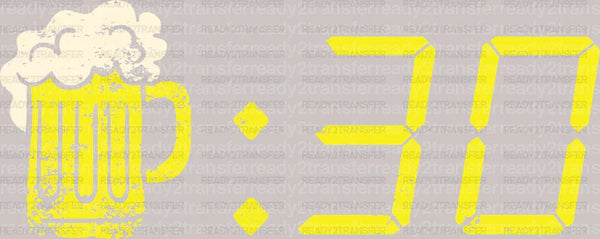 Beer Time DTF Transfer