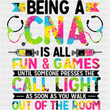 Being A CNA - CNA DTF Transfers ready2transfer Dark Color Design (See Imaging)