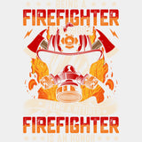 Being A Retired Firefighter Is An Honor - Fire Department DTF Transfers ready2transfer Light Color Design (See Imaging)