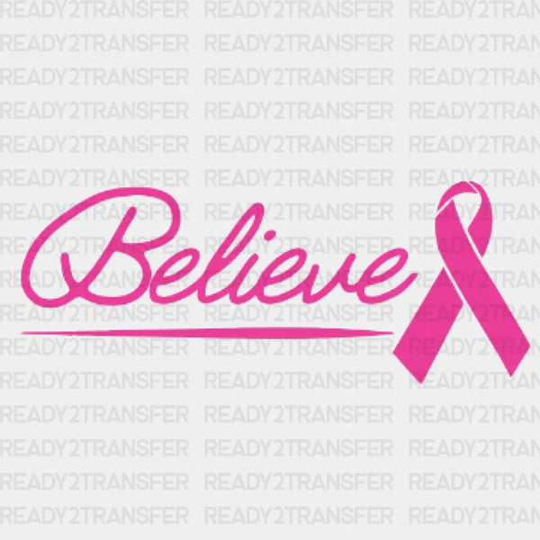 Believe Awareness DTF Transfer