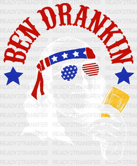 Ben Drankin 4Th Of July Dtf Heat Transfer Independence Day Design Fourth