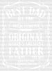 Best Dad All Time Father's Day DTF Transfer ready2transfer White