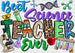Best Science Teacher Ever - Teachers DTF heat transfer ready2transfer Black