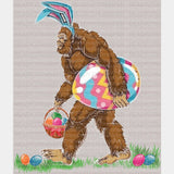 Big Foot Easter DTF Heat Transfer, Easter Design - ready2transfer