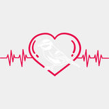 Bird In Heart - Birds DTF Transfers ready2transfer Light Color Design (See Imaging)