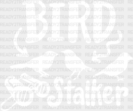 Bird Stalker - Birds Iron On Dtf Transfer Adult Unisex S & M (10’’) / Light Color Design (See