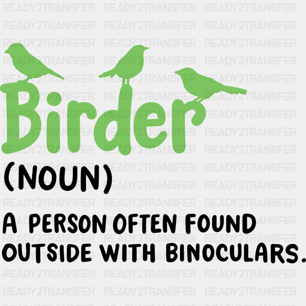 Birder - Birds DTF Transfers