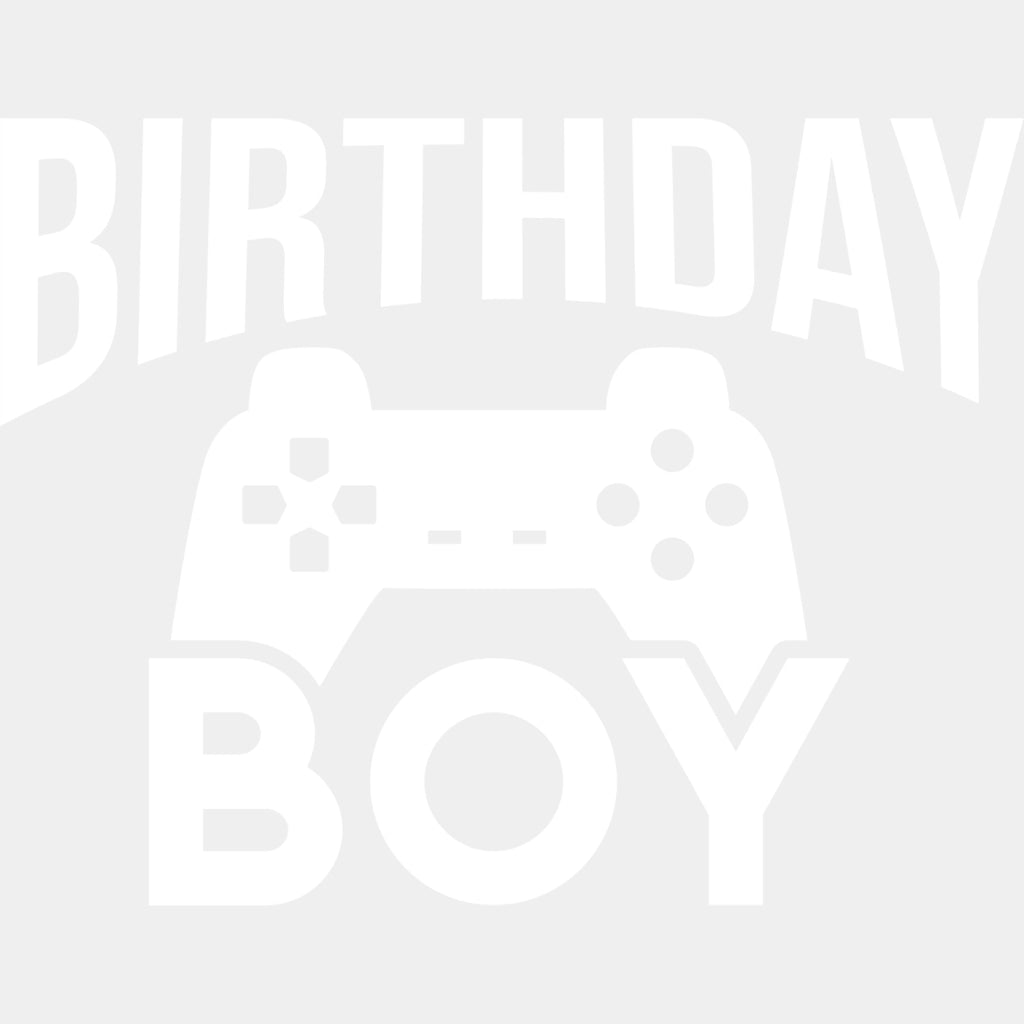 Birthday Boy Controller - Video Game DTF Heat Transfer ready2transfer Light Color Design ( See imaging )