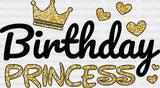 Birthday Princess Dtf Transfer