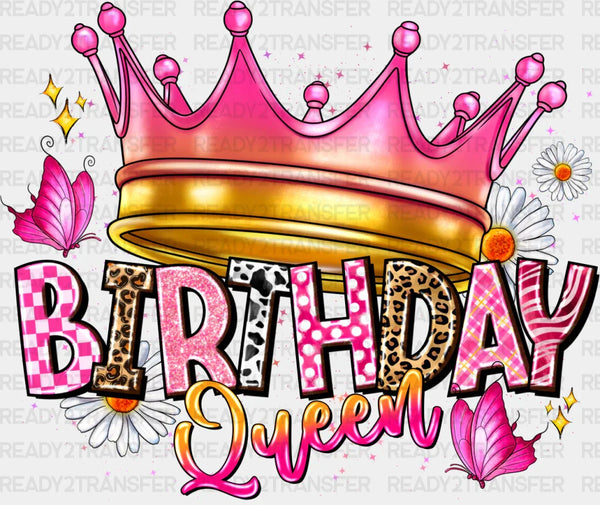 Birthday Queen - Birthday DTF heat transfer