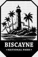 Biscayne National Park Design - National Parks DTF Transfers ready2transfer Black