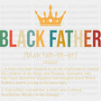 Black Father Blm Dtf Transfer