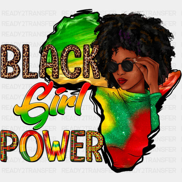 Black Girl Power Black Women BLM DTF Transfer