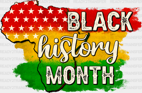 Black History Month Africa Design - Blm Dtf Transfer