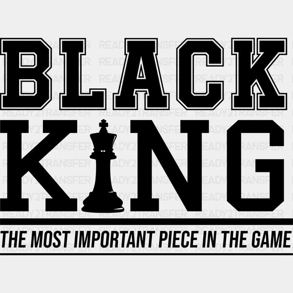 Black King BLM DTF Transfer