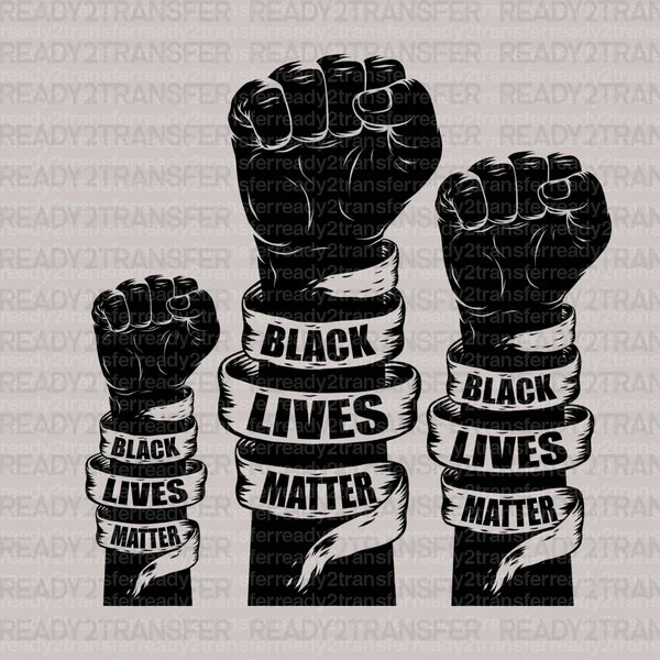 BLACK LIVES MATTER DTF Transfer