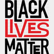 Black Lives Matter Red And Design - Blm Dtf Transfer Adult Unisex S & M (10’’) / Dark Color